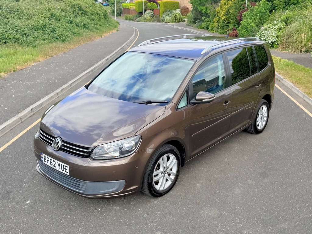 USED 2012 62 VOLKSWAGEN TOURAN 1.6 TDI SE // MPV 5dr // Diesel // DSG Auto // 7 seats //  Euro 5 (105 ps) // px swap 