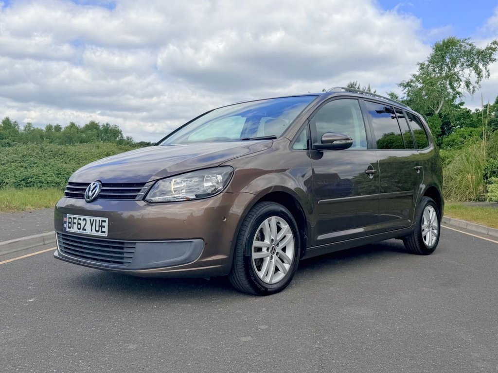 USED 2012 62 VOLKSWAGEN TOURAN 1.6 TDI SE // MPV 5dr // Diesel // DSG Auto // 7 seats //  Euro 5 (105 ps) // px swap 