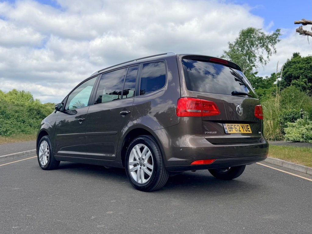USED 2012 62 VOLKSWAGEN TOURAN 1.6 TDI SE // MPV 5dr // Diesel // DSG Auto // 7 seats //  Euro 5 (105 ps) // px swap 