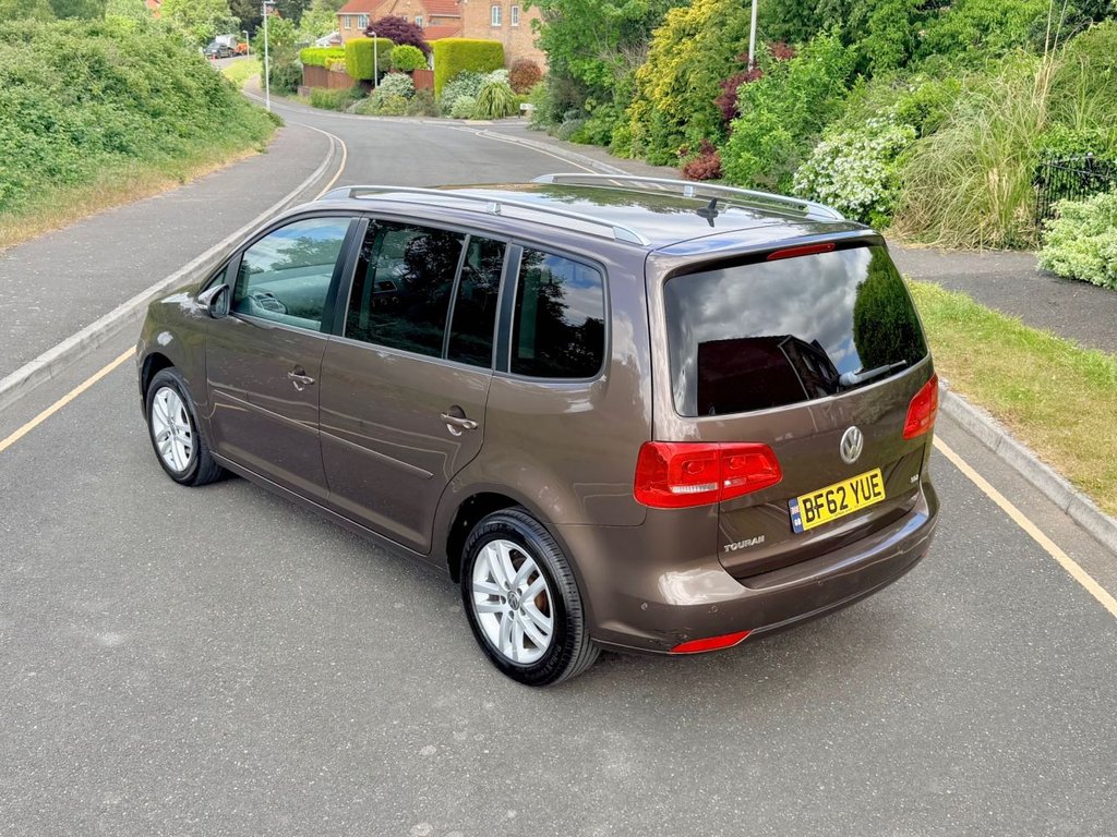 USED 2012 62 VOLKSWAGEN TOURAN 1.6 TDI SE // MPV 5dr // Diesel // DSG Auto // 7 seats //  Euro 5 (105 ps) // px swap 