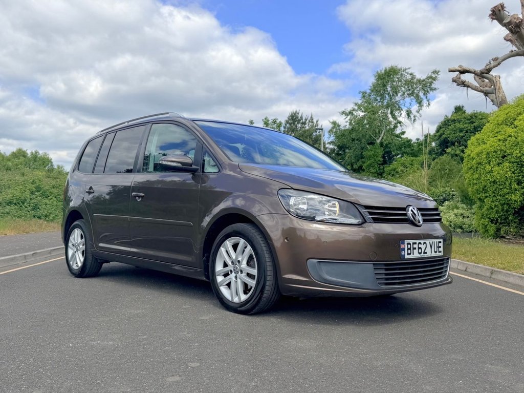 USED 2012 62 VOLKSWAGEN TOURAN 1.6 TDI SE // MPV 5dr // Diesel // DSG Auto // 7 seats //  Euro 5 (105 ps) // px swap 