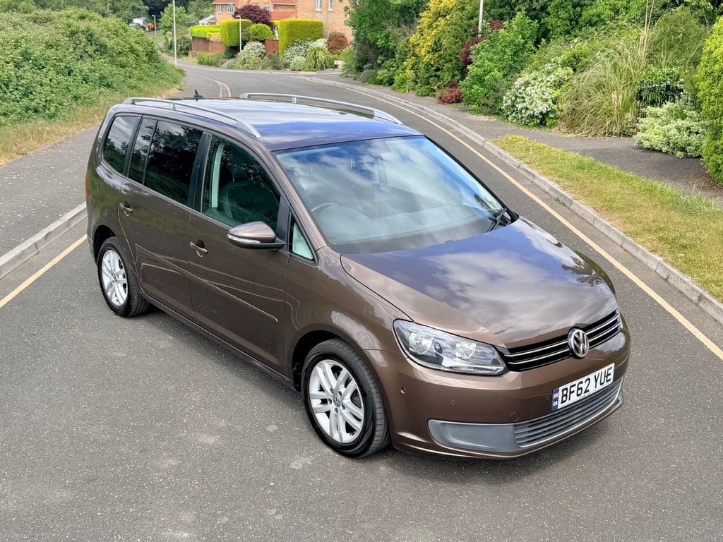USED 2012 62 VOLKSWAGEN TOURAN 1.6 TDI SE // MPV 5dr // Diesel // DSG Auto // 7 seats //  Euro 5 (105 ps) // px swap 