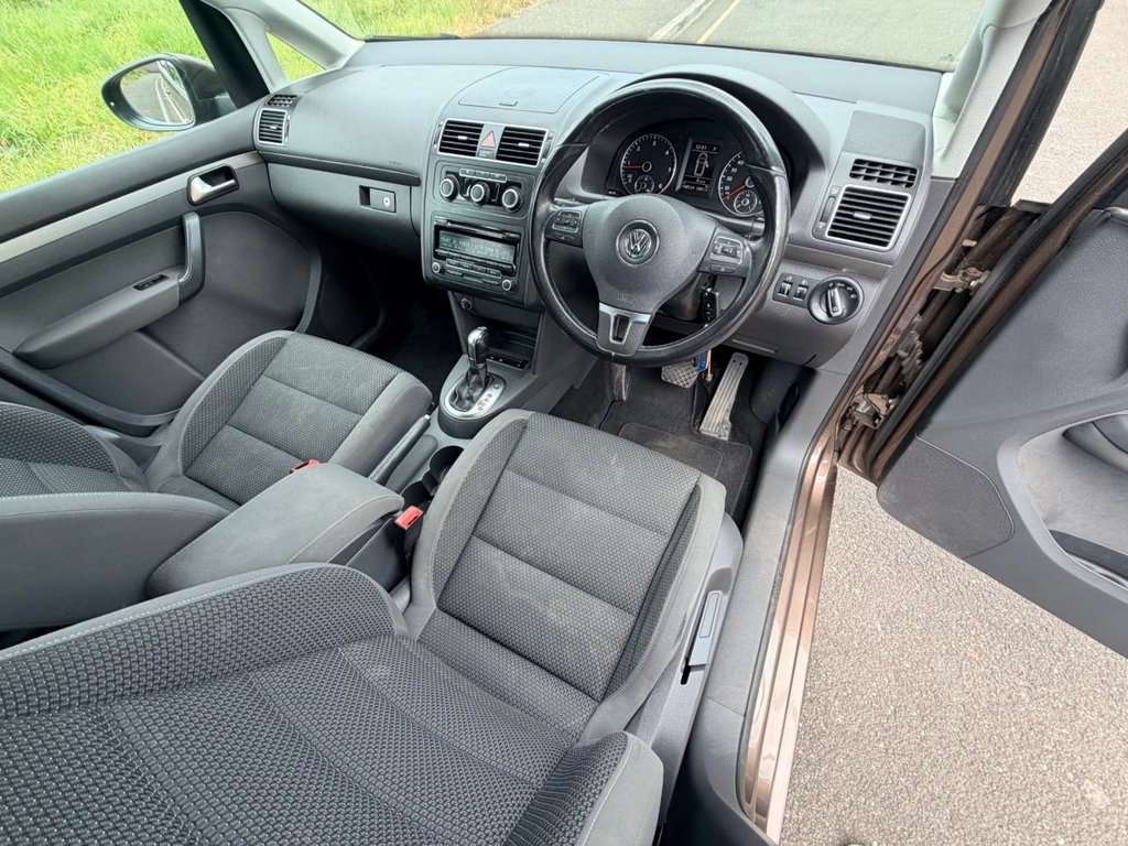 USED 2012 62 VOLKSWAGEN TOURAN 1.6 TDI SE // MPV 5dr // Diesel // DSG Auto // 7 seats //  Euro 5 (105 ps) // px swap 