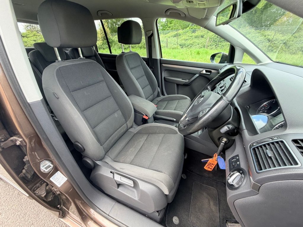 USED 2012 62 VOLKSWAGEN TOURAN 1.6 TDI SE // MPV 5dr // Diesel // DSG Auto // 7 seats //  Euro 5 (105 ps) // px swap 