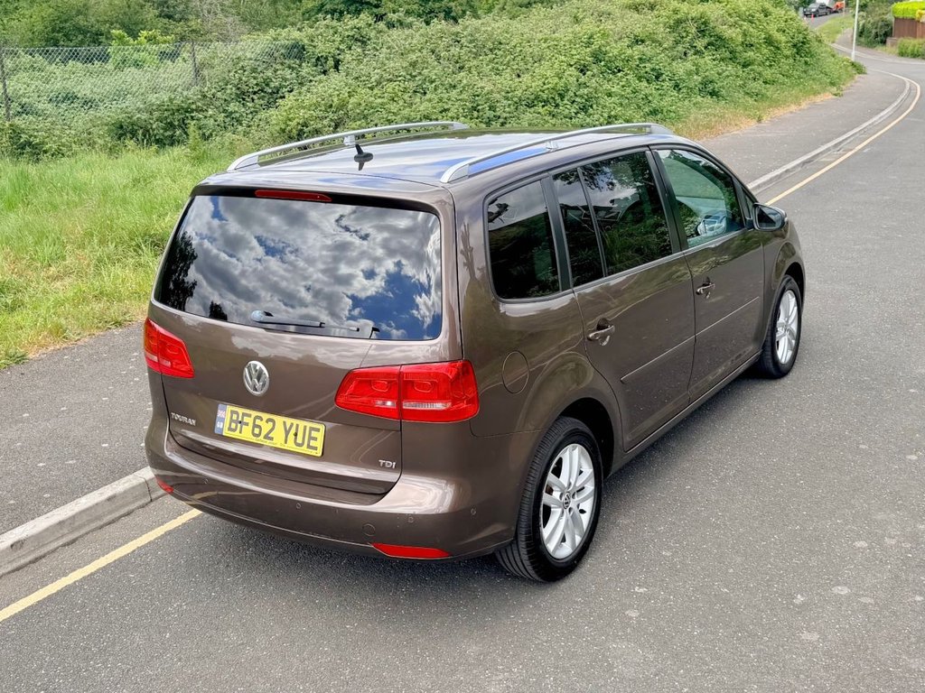 USED 2012 62 VOLKSWAGEN TOURAN 1.6 TDI SE // MPV 5dr // Diesel // DSG Auto // 7 seats //  Euro 5 (105 ps) // px swap 