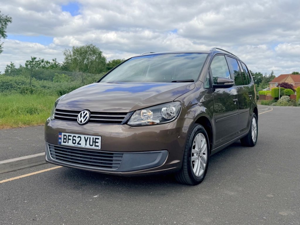 USED 2012 62 VOLKSWAGEN TOURAN 1.6 TDI SE // MPV 5dr // Diesel // DSG Auto // 7 seats //  Euro 5 (105 ps) // px swap 