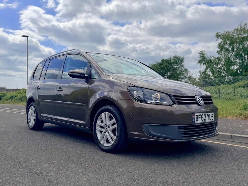 USED 2012 62 VOLKSWAGEN TOURAN 1.6 TDI SE // MPV 5dr // Diesel // DSG Auto // 7 seats //  Euro 5 (105 ps) // px swap 
