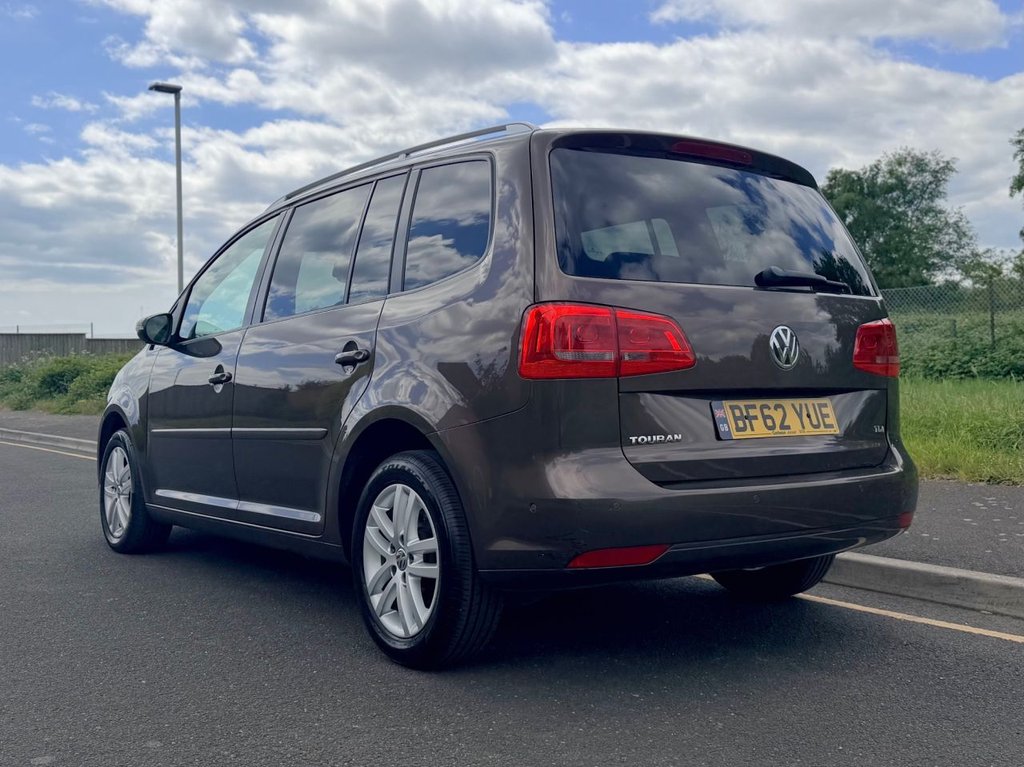 USED 2012 62 VOLKSWAGEN TOURAN 1.6 TDI SE // MPV 5dr // Diesel // DSG Auto // 7 seats //  Euro 5 (105 ps) // px swap 