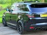 USED 2018 18 LAND ROVER RANGE ROVER SPORT 5.0 P575 V8 SVR BLACK PACK PANORAMIC SUNROOF MERIDIAN HEATED SEATS SAT NAV CAMERA STEPS SUV 5DR PETROL 4WD EURO 6 (S/S) (575 PSI) MERIDIAN~VENTED BONNET~575BHP~STEPS