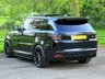 USED 2018 18 LAND ROVER RANGE ROVER SPORT 5.0 P575 V8 SVR BLACK PACK PANORAMIC SUNROOF MERIDIAN HEATED SEATS SAT NAV CAMERA STEPS SUV 5DR PETROL 4WD EURO 6 (S/S) (575 PSI) MERIDIAN~VENTED BONNET~575BHP~STEPS