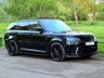 USED 2018 18 LAND ROVER RANGE ROVER SPORT 5.0 P575 V8 SVR BLACK PACK PANORAMIC SUNROOF MERIDIAN HEATED SEATS SAT NAV CAMERA STEPS SUV 5DR PETROL 4WD EURO 6 (S/S) (575 PSI) MERIDIAN~VENTED BONNET~575BHP~STEPS