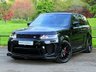 USED 2018 18 LAND ROVER RANGE ROVER SPORT 5.0 P575 V8 SVR BLACK PACK PANORAMIC SUNROOF MERIDIAN HEATED SEATS SAT NAV CAMERA STEPS SUV 5DR PETROL 4WD EURO 6 (S/S) (575 PSI) MERIDIAN~VENTED BONNET~575BHP~STEPS
