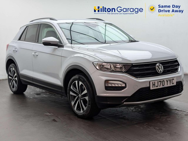 USED 2020 70 VOLKSWAGEN T-ROC 1.5 T-Roc United TSi Evo 5dr CLICK+COLLECT / HOME DELIVERY