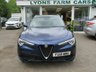 USED 2018 18 ALFA ROMEO STELVIO 2.0T Speciale SUV 5dr Petrol Automatic Q4 All Wheel Drive Euro 6 (s/s) (280 ps) *&pound;1,675 of factory fitted optional extras including; Montecarlo Blue paintwork, Rear Backup Camera, Aluminium Roof Bar & Compact Spare Tyre*