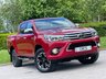 USED 2016 16 TOYOTA HI-LUX 2.4 D-4D Invincible X Pickup Double Cab 4dr Diesel Manual 4WD Euro 6 (TSS) (150 ps) ** NO VAT * *SAT NAV ** CAMERA