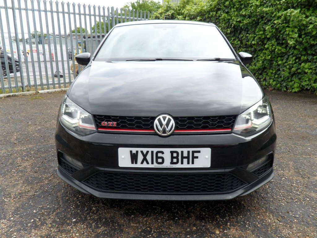 USED 2016 16 VOLKSWAGEN POLO 1.8 TSI BlueMotion Tech GTI Hatchback 5dr Petrol DSG Euro 6 (s/s) (192 ps) LowMiles Full History Rare HotHatch