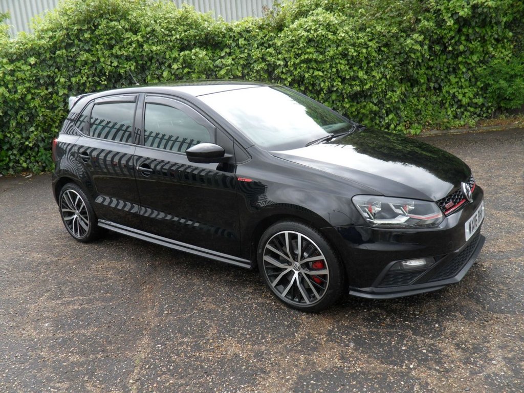 USED 2016 16 VOLKSWAGEN POLO 1.8 TSI BlueMotion Tech GTI Hatchback 5dr Petrol DSG Euro 6 (s/s) (192 ps) LowMiles Full History Rare HotHatch