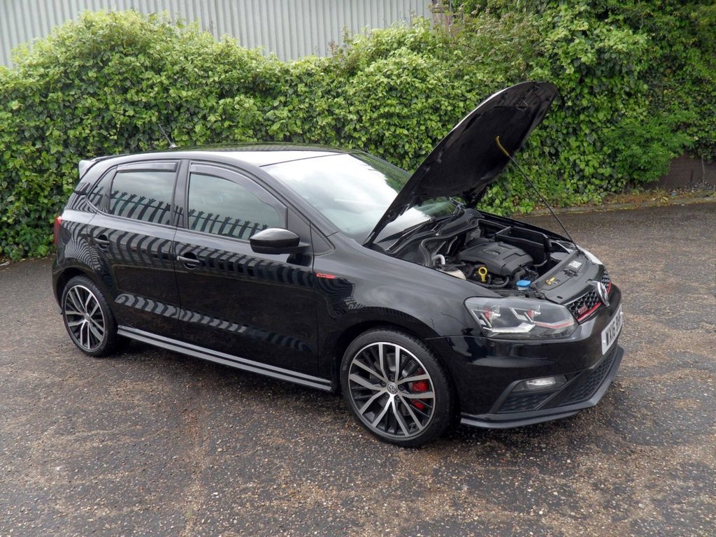 USED 2016 16 VOLKSWAGEN POLO 1.8 TSI BlueMotion Tech GTI Hatchback 5dr Petrol DSG Euro 6 (s/s) (192 ps) LowMiles Full History Rare HotHatch