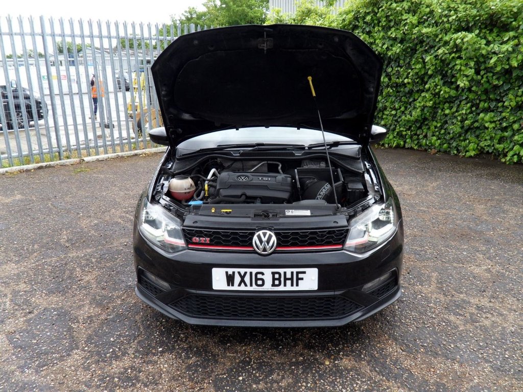 USED 2016 16 VOLKSWAGEN POLO 1.8 TSI BlueMotion Tech GTI Hatchback 5dr Petrol DSG Euro 6 (s/s) (192 ps) LowMiles Full History Rare HotHatch
