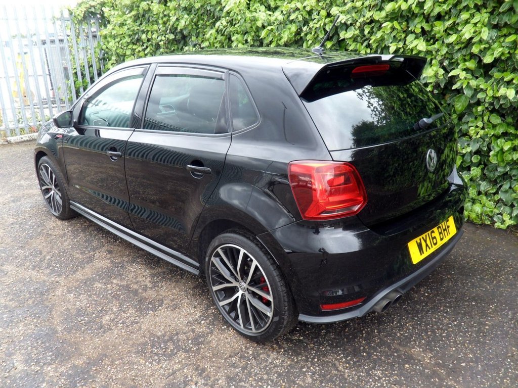 USED 2016 16 VOLKSWAGEN POLO 1.8 TSI BlueMotion Tech GTI Hatchback 5dr Petrol DSG Euro 6 (s/s) (192 ps) LowMiles Full History Rare HotHatch