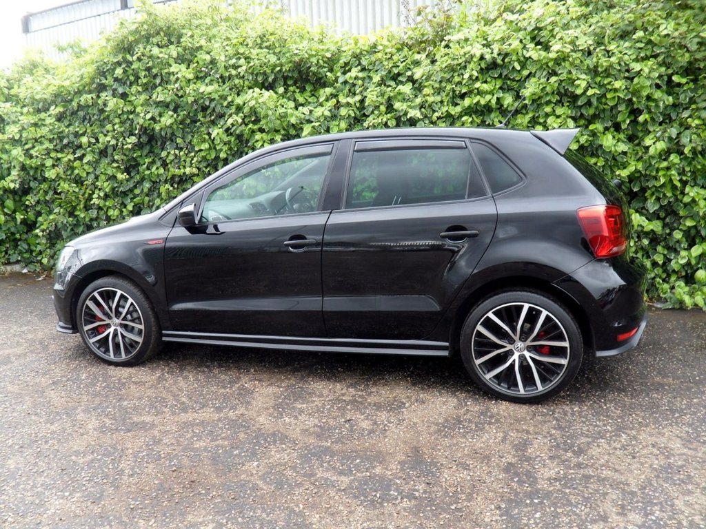 USED 2016 16 VOLKSWAGEN POLO 1.8 TSI BlueMotion Tech GTI Hatchback 5dr Petrol DSG Euro 6 (s/s) (192 ps) LowMiles Full History Rare HotHatch
