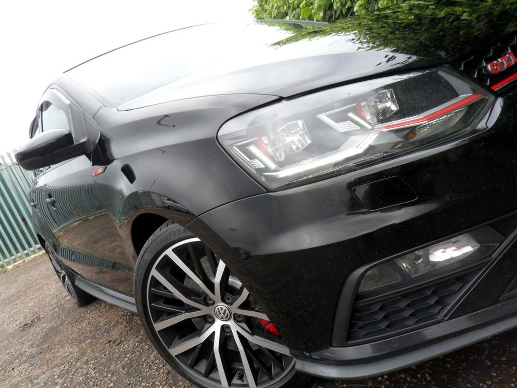 USED 2016 16 VOLKSWAGEN POLO 1.8 TSI BlueMotion Tech GTI Hatchback 5dr Petrol DSG Euro 6 (s/s) (192 ps) LowMiles Full History Rare HotHatch