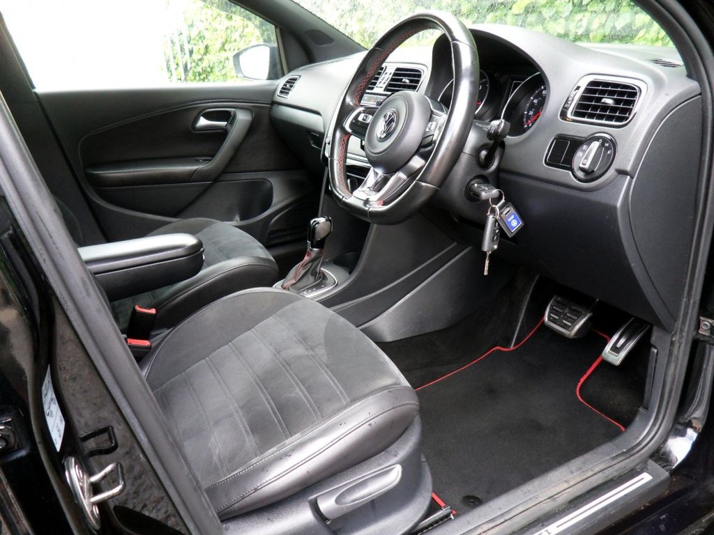 USED 2016 16 VOLKSWAGEN POLO 1.8 TSI BlueMotion Tech GTI Hatchback 5dr Petrol DSG Euro 6 (s/s) (192 ps) LowMiles Full History Rare HotHatch