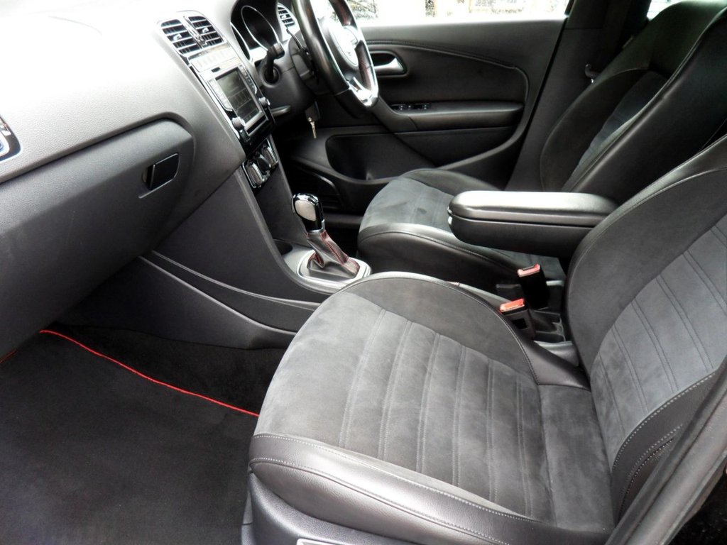 USED 2016 16 VOLKSWAGEN POLO 1.8 TSI BlueMotion Tech GTI Hatchback 5dr Petrol DSG Euro 6 (s/s) (192 ps) LowMiles Full History Rare HotHatch
