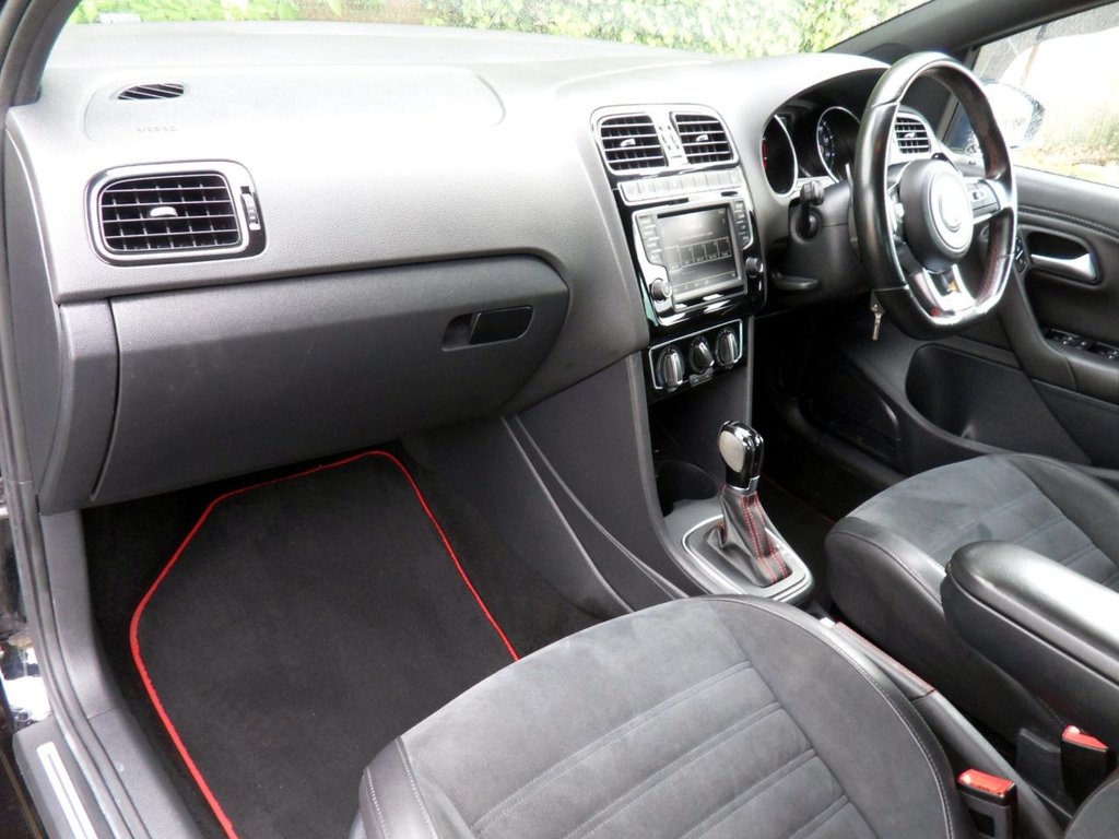 USED 2016 16 VOLKSWAGEN POLO 1.8 TSI BlueMotion Tech GTI Hatchback 5dr Petrol DSG Euro 6 (s/s) (192 ps) LowMiles Full History Rare HotHatch