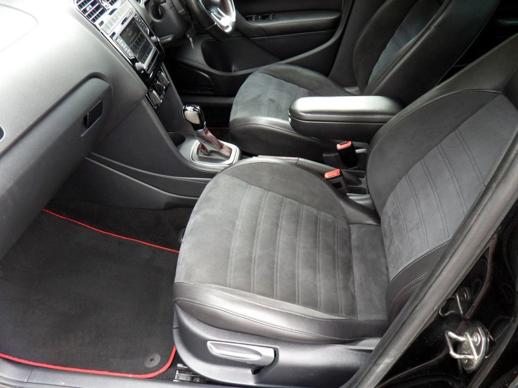 USED 2016 16 VOLKSWAGEN POLO 1.8 TSI BlueMotion Tech GTI Hatchback 5dr Petrol DSG Euro 6 (s/s) (192 ps) LowMiles Full History Rare HotHatch