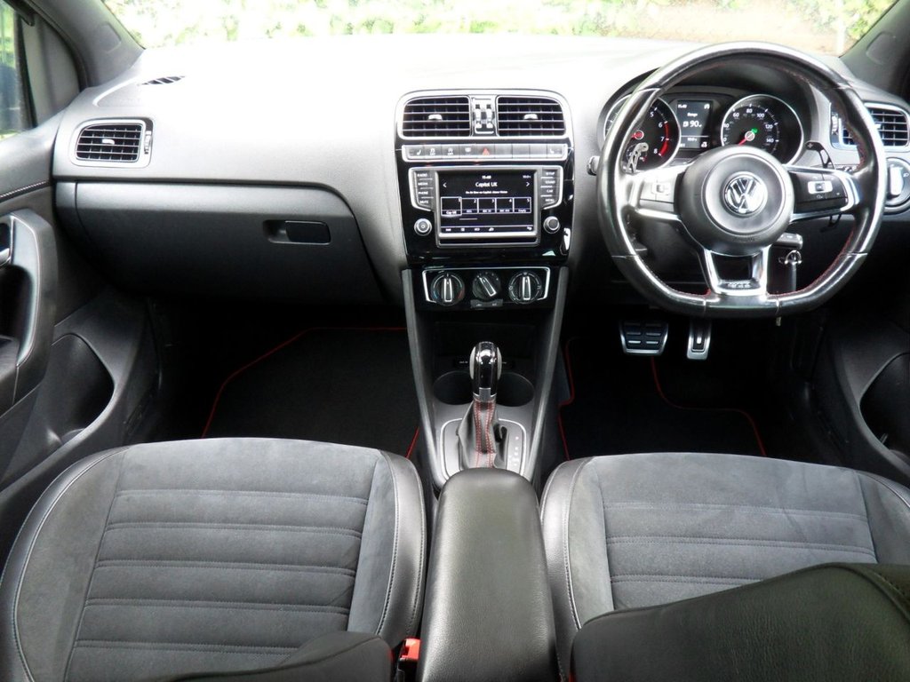 USED 2016 16 VOLKSWAGEN POLO 1.8 TSI BlueMotion Tech GTI Hatchback 5dr Petrol DSG Euro 6 (s/s) (192 ps) LowMiles Full History Rare HotHatch