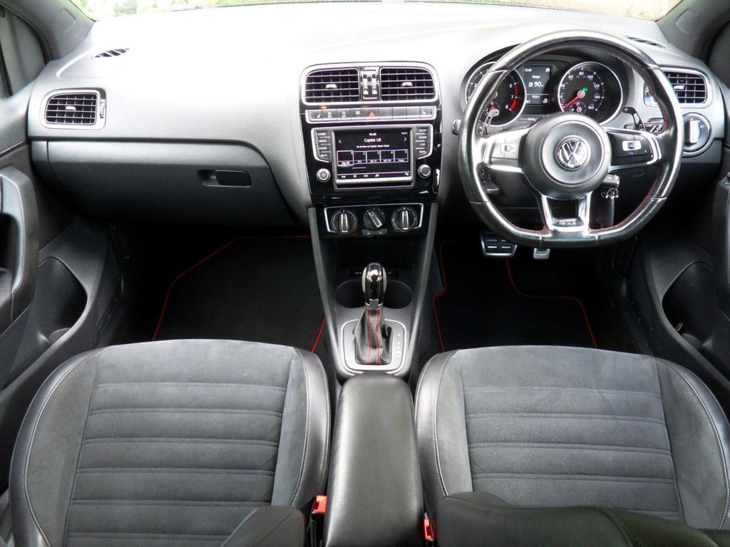 USED 2016 16 VOLKSWAGEN POLO 1.8 TSI BlueMotion Tech GTI Hatchback 5dr Petrol DSG Euro 6 (s/s) (192 ps) LowMiles Full History Rare HotHatch