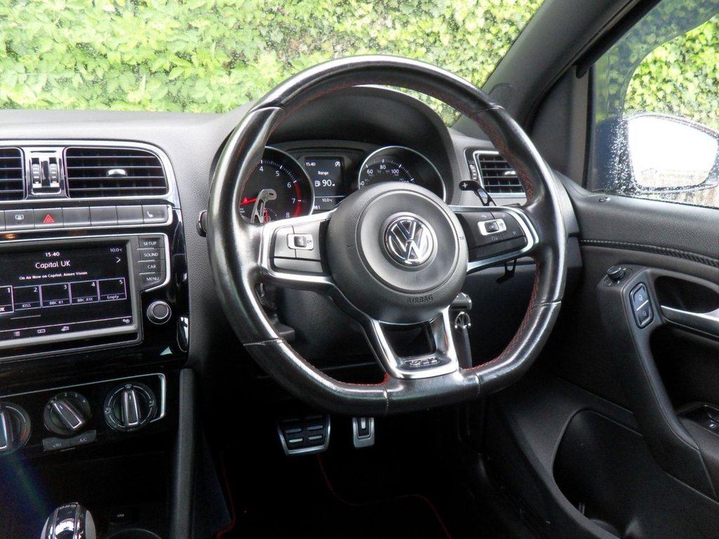 USED 2016 16 VOLKSWAGEN POLO 1.8 TSI BlueMotion Tech GTI Hatchback 5dr Petrol DSG Euro 6 (s/s) (192 ps) LowMiles Full History Rare HotHatch
