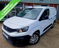 USED 2019 69 PEUGEOT PARTNER 1.5 BlueHDi 1000 Professional Standard Panel Van 5dr Diesel Manual SWB Euro 6 (100 bhp) SECURITY LOCKS