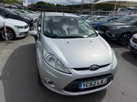 USED 2012 62 FORD FIESTA 1.2 Petrol, Zetec Edition, 5 Door Hatchback, Manual. FULL 12 MONTH MOT WITH EVERY CAR