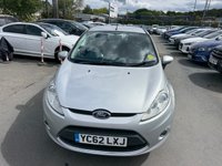 USED 2012 62 FORD FIESTA 1.2 Petrol, Zetec Edition, 5 Door Hatchback, Manual. FULL 12 MONTH MOT WITH EVERY CAR