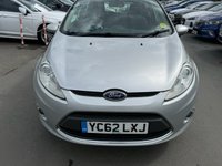 USED 2012 62 FORD FIESTA 1.2 Petrol, Zetec Edition, 5 Door Hatchback, Manual. FULL 12 MONTH MOT WITH EVERY CAR