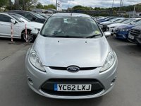 USED 2012 62 FORD FIESTA 1.2 Petrol, Zetec Edition, 5 Door Hatchback, Manual. FULL 12 MONTH MOT WITH EVERY CAR