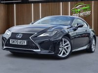 USED 2020 70 LEXUS RC 2.5 300h Coupe 2dr Petrol Hybrid E-CVT Euro 6 (s/s) (223 ps) ++++DRIVE AWAY TODAY FINANCE+++