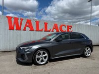 USED 2022 22 AUDI A3 1.5 TFSI 35 S line Sportback 5dr Petrol S Tronic Euro 6 (s/s) (150 ps) Full History, Automatic, S-Line