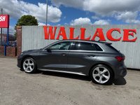 USED 2022 22 AUDI A3 1.5 TFSI 35 S line Sportback 5dr Petrol S Tronic Euro 6 (s/s) (150 ps) Full History, Automatic, S-Line