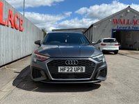 USED 2022 22 AUDI A3 1.5 TFSI 35 S line Sportback 5dr Petrol S Tronic Euro 6 (s/s) (150 ps) Full History, Automatic, S-Line