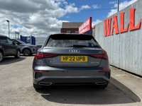 USED 2022 22 AUDI A3 1.5 TFSI 35 S line Sportback 5dr Petrol S Tronic Euro 6 (s/s) (150 ps) Full History, Automatic, S-Line