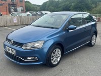 USED 2014 64 VOLKSWAGEN POLO 1.4 TDI BlueMotion Tech SE Hatchback 3dr Diesel Manual Euro 6 (s/s) (75 ps) &pound;20 TAX -- FULL SERVICE HISTORY -- BLUETOOTH -- 1 OWNER