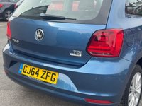 USED 2014 64 VOLKSWAGEN POLO 1.4 TDI BlueMotion Tech SE Hatchback 3dr Diesel Manual Euro 6 (s/s) (75 ps) &pound;20 TAX -- FULL SERVICE HISTORY -- BLUETOOTH -- 1 OWNER
