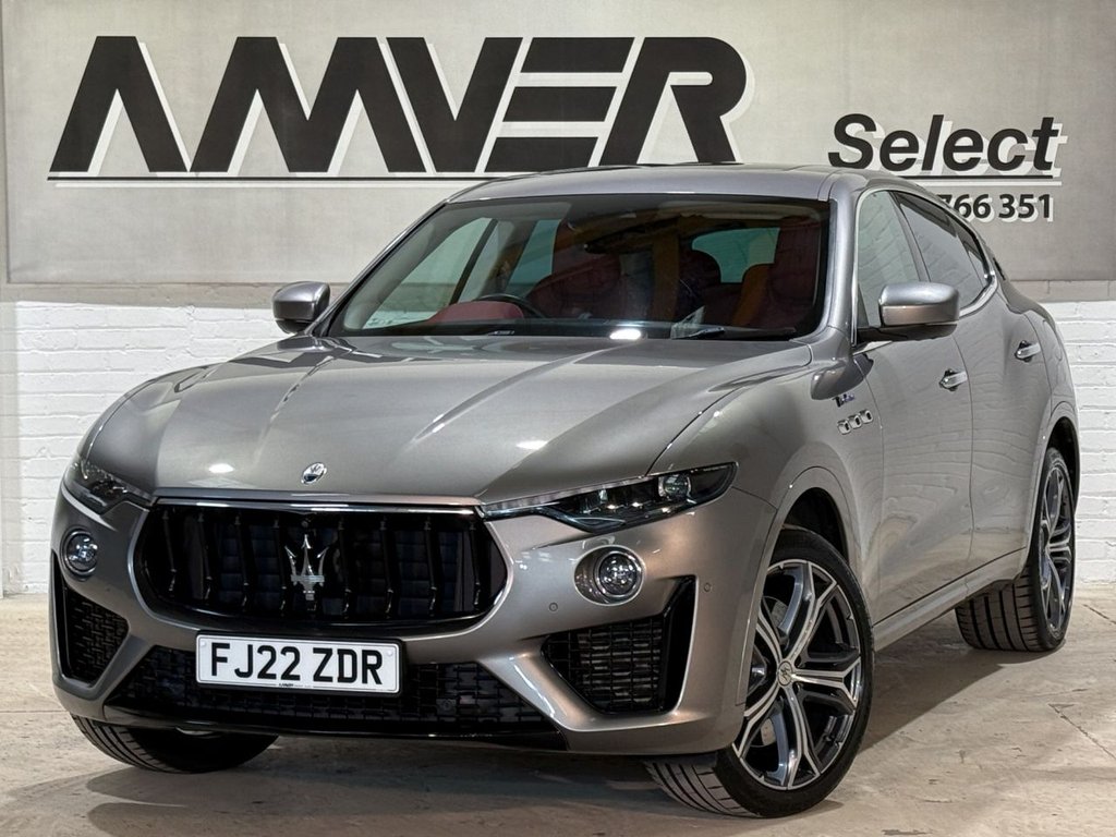 USED 2022 22 MASERATI LEVANTE 3.0 V6 Modena SUV 5dr Petrol ZF 4WD Euro 6 (s/s) (350 ps) 