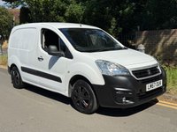 USED 2017 67 PEUGEOT PARTNER 1.6 BlueHDi 651 SE L1 SWB PANEL VAN (EURO 6) *1 OWNER*EURO 6* NO VAT*