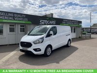 USED 2018 18 FORD TRANSIT CUSTOM 2.0 300 EcoBlue Limited Panel Van 5dr Diesel Auto L2 H1 Euro 6 (s/s) (130 ps) WET BELT KIT Replaced No Vat