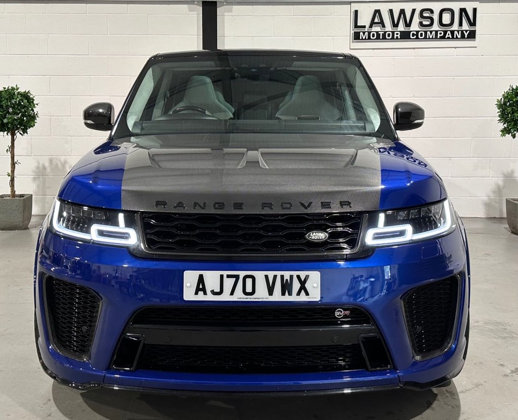 USED 2021 70 LAND ROVER RANGE ROVER SPORT 5.0 P575 V8 GPF SVR SUV 5dr Petrol Auto 4WD Euro 6 (s/s) (575 ps) 