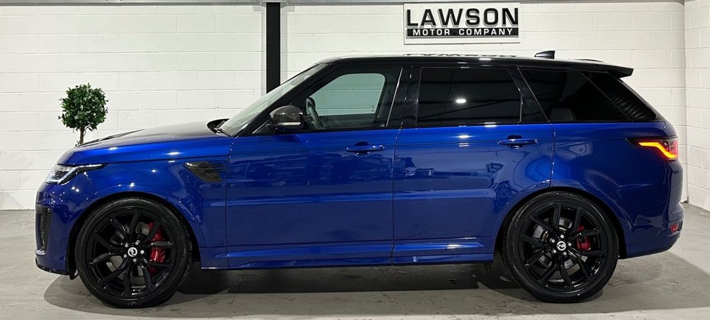 USED 2021 70 LAND ROVER RANGE ROVER SPORT 5.0 P575 V8 GPF SVR SUV 5dr Petrol Auto 4WD Euro 6 (s/s) (575 ps) 